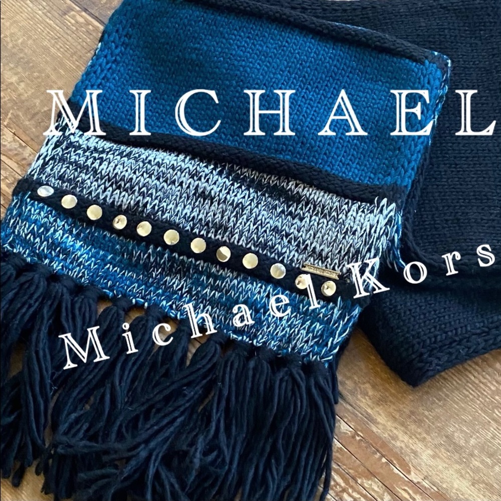 MICHAEL Michael Kors Block Knit Scarf